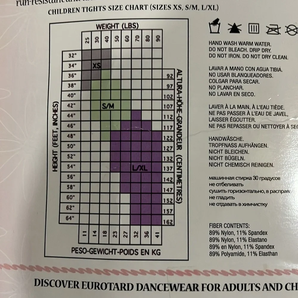 New kid’s Euroskins black tights - Picture 5 of 5